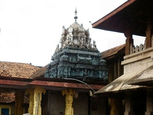 Kollur Sri Mookambika temple. DH file photo