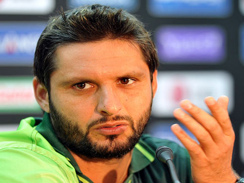Afridi though acknowledged that Indian batsmen do play spinners very well. In the spin department, Afridi will be supported by left-arm spinner Muhammad Nawaz, who has done well in the recently concluded PSL. DH File Photo.