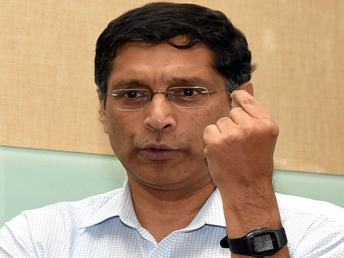 Arvind Subramanian. DH File Photo.