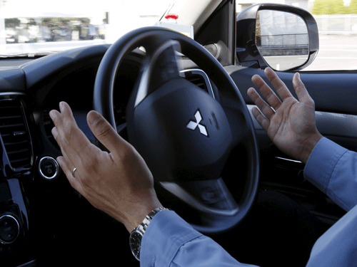 Drivers more than double their crash risk when they choose to engage in distracting activities. Reuters file photo