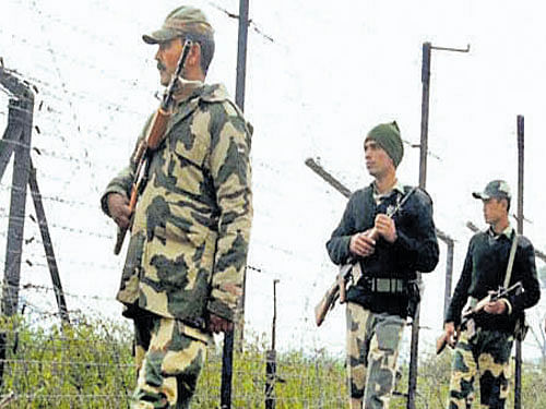 Seven security personnel were killed when suspected terrorists stormed the Pathankot airbase on Jan 2. File photo