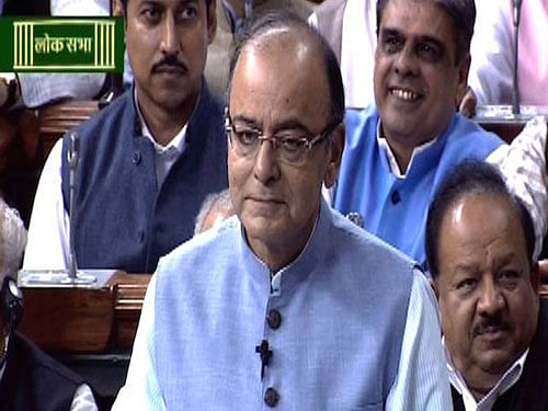 Presenting his third budget, Jaitley described Asia's third-largest economy as a bright spot in a gloomy landscape and reiterated a forecast that it would grow by 7.6 percent in the fiscal year that is drawing to a close. Screengrab
