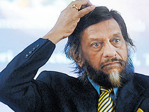 Pachauri is the executive vice-chairman (on leave) of the Governing Council of New Delhi-based TERI. He took up the position on February 8.