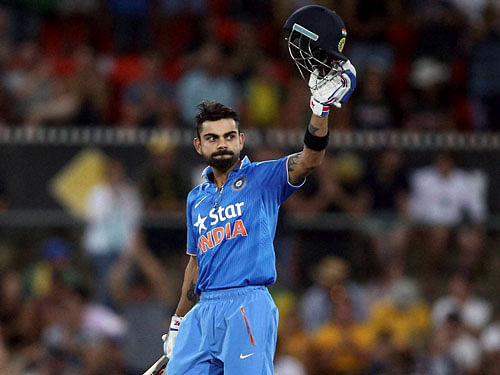 Virat Kohli has been the best Indian batsman in the last couple of years, especially in the shorter format. PTI file photo