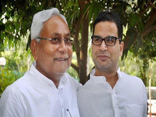 Kishor, regarded in political circles as 'Chanakya' of Nitish, was in January appointed as advisor to him for Planning and Programme Implementation. PTI file photo