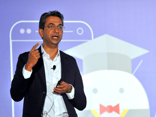 Rajan Anandan, Vice President and Managing Director of Google South East Asia. DH file photo
