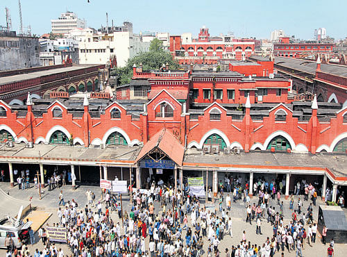 The New Market in Kolkata which is part of ghost walk.