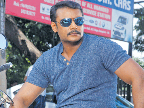 Kannada film actor Darshan. File photo
