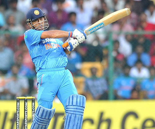 different strokes for different folks: MS Dhoni's helicopter shot. Fans will be eager to watch at this World T20. DH file photo