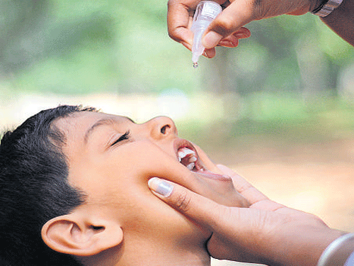 He ordered an inquiry after the health officers sent a bill of Rs one crore to the finance department for the recent Pulse Polio drive. PTI file photo