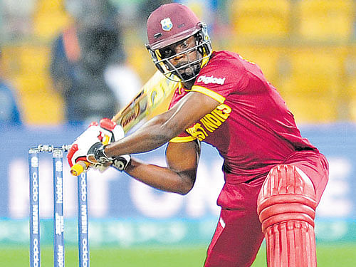 West Indies' Andre Fletcher was  unstoppable as he slammed an unbeaten 84 to guide his  side to victory over Sri Lanka on Sunday. DH photo