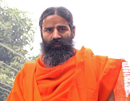 Claiming that he had enough evidence to substantiate his charge, Upadhyay said 'Ramdev was in touch with Congress rebels and is one of the key persons besides the BJP President involved in hatching a conspiracy against the ruling party'. DH File Photo.