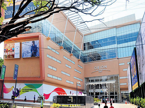 The newly opened Orion East Mall. DH Photo by S K Dinesh