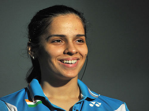 Saina had suffered an injury after her runner-up finish at the World Championship in August last but played at the China Super Series Premier, aggravating the problem which led led to the Achilles tendons. DH File Photo.