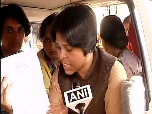 Desai claimed that she and other activists sustained bruises during the attack by villagers. ANI file photo
