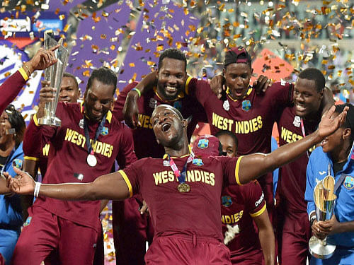 The first captain to win two&#8200;World T20s, Darren Sammy didn't hold back his punches in the post-match ceremony. PTI