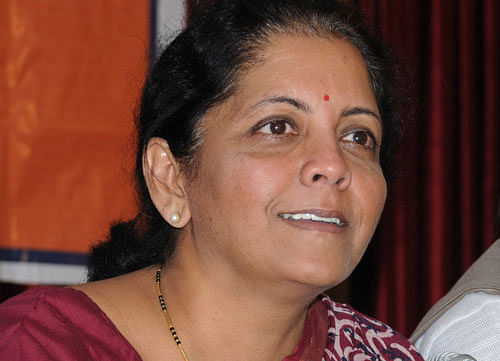 Commerce and Industry Minister Nirmala Sitharaman. DH file photo