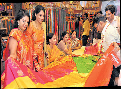 FESTIVE FERVOUR Clothes and jewellery top the list of essentials for 'Ugadi'
