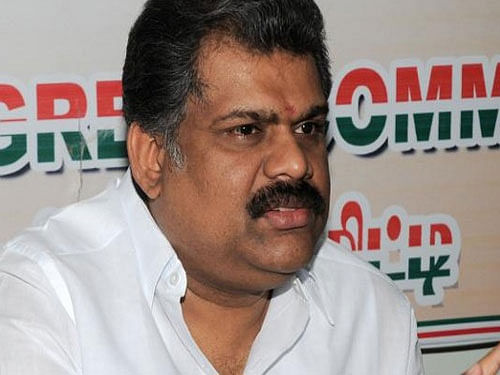 Tamil Maanila Congress (TMC) led by former union shipping minister G K Vasan, which was shown the door by the ruling AIADMK, too is left isolated as the Opposition DMK accommodated the Congress into its fold. pti file photo