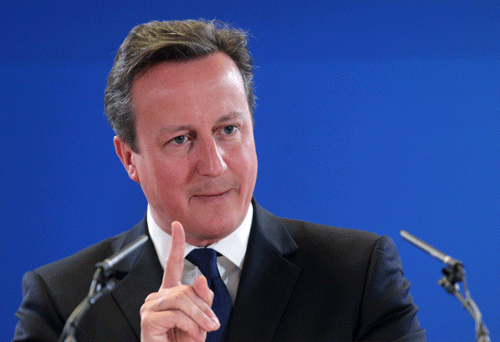 British Prime Minister David Cameron. AP File Photo