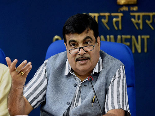 Union Minister for Road Transport and Shipping Nitin Gadkari. PTI File Photo.