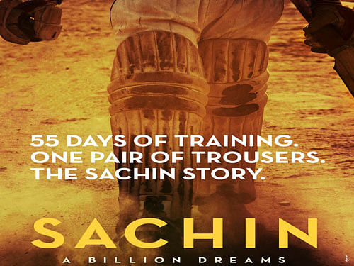 Sachin, 42, is making his acting debut with the movie, which has been directed by award-winning British director James Erskine. Image courtesy: twitter