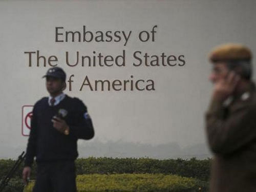 United States embassy. Reuters file photo