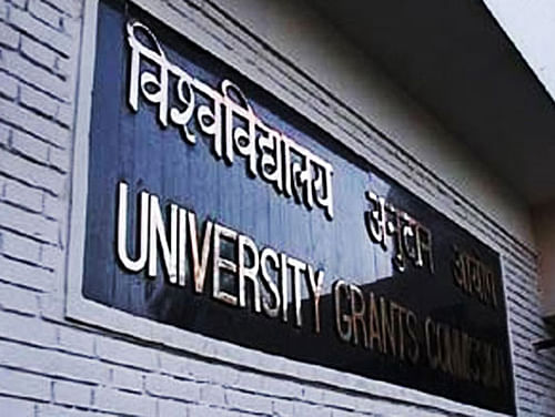 University Grants Commission. PTI file phpoto