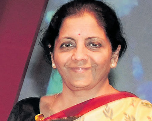 Minister of State for the Ministry of Commerce and Industry Nirmala Sitharaman.