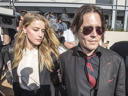 Heard, 29, and 52-year-old Depp appeared in a court in Australia on Monday, where the actress avoided conviction for bringing their Yorkshire terriers into Australia after pleading guilty to making a false statement on her immigration card about the dogs. Reuters photo