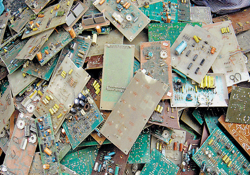 Over 95 per cent of e-waste generated is managed by the unorganised sector and scrap dealers in this market, dismantle the disposed products instead of recycling it, it added.