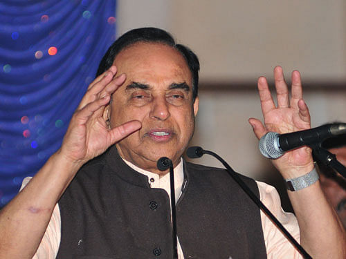 BJP leader Subramanian Swamy. DH file photo