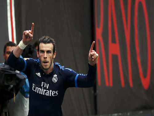 Bale's powerful header halved the deficit before half-time and he fired home the winner nine minutes from time after Lucas Vazquez had equalised early in the second period. Reuters