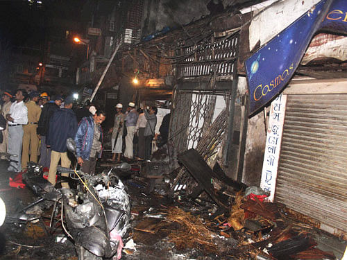 Three co-ordinated bomb explosions occurred in Opera House, Zaveri Bazaar and Dadar West on July 13, 2011, killing 26 people and injuring nearly 130 others. PTI File Photo.