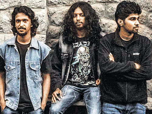 energetic (From left) Manu, Vasu and Vivek.