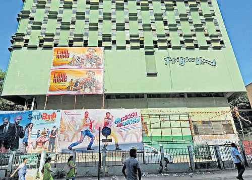 Manager of the theatres, B Balachandra, said the lease term of both Kailash and Tribhuvan had ended and hence they had to shut them down, contrary to media reports that the iconic cinemas were closing because of a dip in the collection. DH file photo