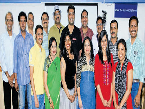 (Back row, from left) Kiran Rao, Kumar, Rajiv Pradhan, Rajesh Makhecha, Aurobindo K S, Chetan Mamotra, Anurag Dwivedi, Jaisingh, H N Manjunath and Srikant Sundareshan. (Front row) Ashoka Kunjoor, Jayashree Singh, Sugadhan Suja, Vani Puranik, Namrata Natraj and Rajani Lakshminarayan.