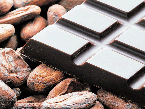 The study also found that those who claimed to eat chocolate were younger, more physically active and had higher levels of education than those who claimed not to eat chocolate on a daily basis. Image for representation