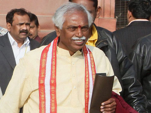Labour Minister Bandaru Dattatreya announced the decision to raise interest rate on a day employee unions had called nationwide protests against fixing interest rates lower than 8.8 per cent decided by the retirement fund body EPFO as well as 8.75 per cent paid for the previous fiscal. PTI File Photo.