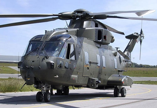 AugustaWestland Helicopter. DH file photo