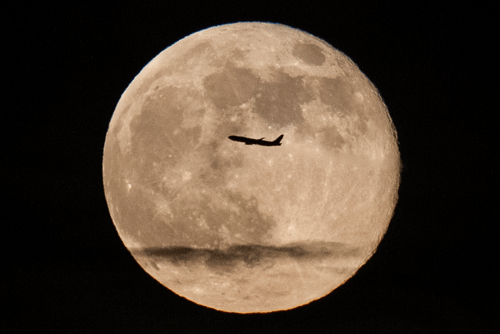 Moon . Reuters file photo
