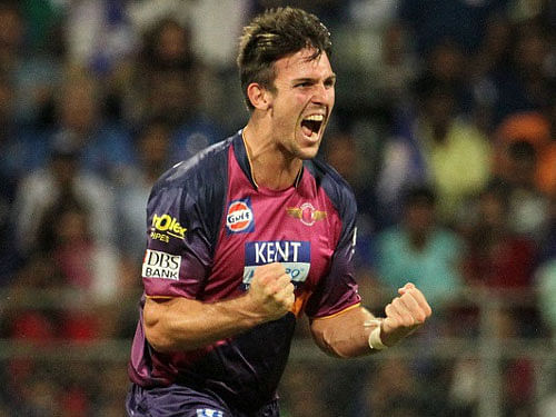 Marsh had played only three matches for Supergiants' so far, taking four wickets at an economy of 5. Image courtesy Facebook.