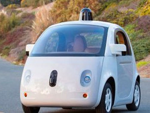 Thousands of driverless cars are expected to be on Britain's roads within the next few years and there is a very real prospect jihadis could prey on the new technology to launch attacks in the UK. Image courtesy Twitter.