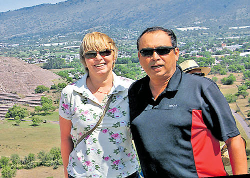 enthusiastic Michael Peris and Susanne.