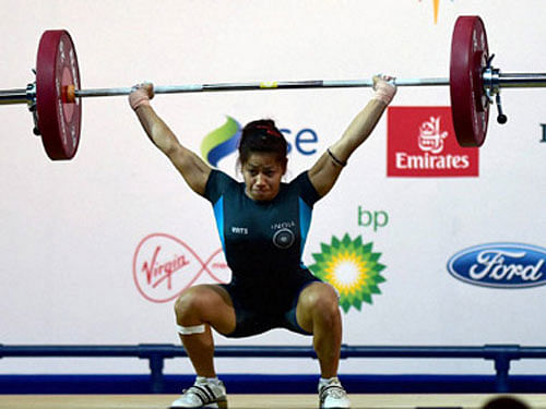 2014 Commonwealth Games gold medallist Sanjita Chanu also did well in the women's 48kg to end at ninth spot. PTI file photo