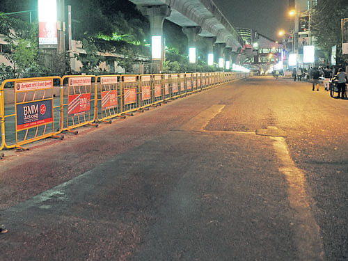 safety concerns Many Bengalureans think twice before stepping out at night.