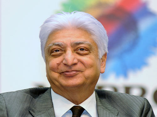 Azim Premji, Chairman of Wipro, said it is the company's endeavour to foster an environment that encourages and enables more women to participate in business and tap their leadership potential. Dh File Photo