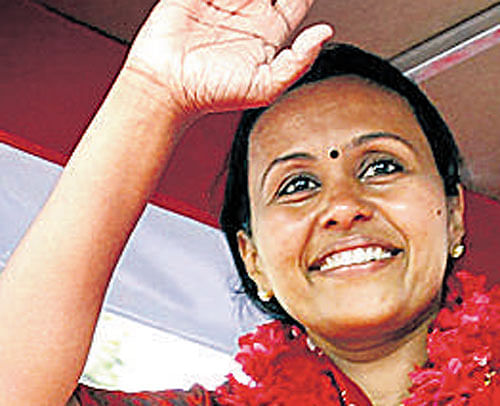 LDF candidate Veena George.