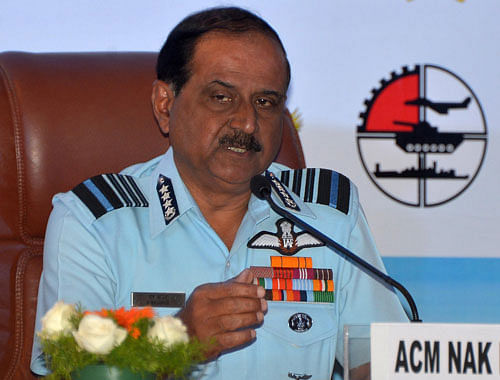 In a call from Oslo, Browne said that he had nothing to do with these deals and none of them have been signed during his tenure as IAF Chief. dh file photo
