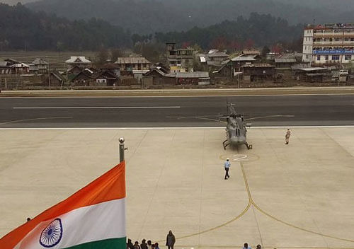 According to the project, the first 30 airfields were to be completed by the end of 2014 following which another 37 airfields of the Army, Navy, Coast Guard and Home Ministry agencies were to be done. Photo courtesy: Twitter